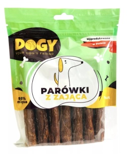 DOGY Parówki z zająca 7szt