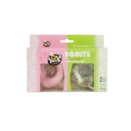 Donuts o smaku owocowym i mięsno-warzywnym 2 szt 120g Lolo Pets
