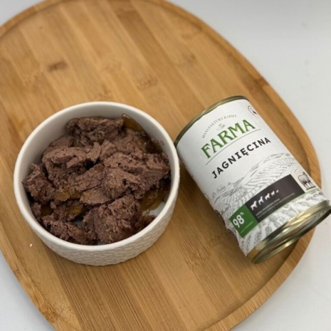 Farma Select Monobiałkowa karma mokra Jagnięcina 400g