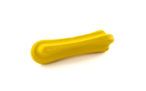 Fiboo Fiboone M - gryzak dla psów średnich ras – 15 cm żółty