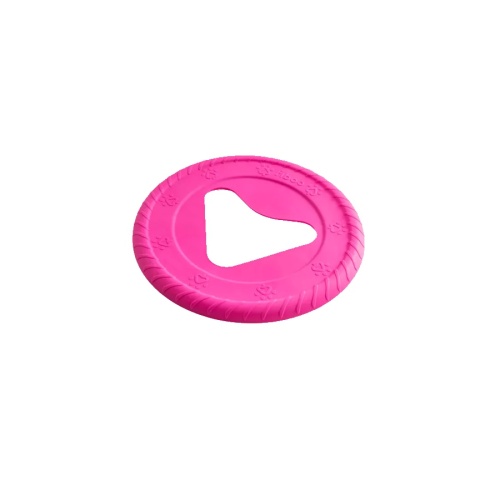 Fiboo frisboo mini latający dysk dla aktywnego psa 17 cm RÓŻOWY
