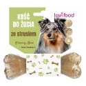 Lovi Food Chewing Bone with Ostrich S - kość do żucia dla psa, ze strusiem 12cm 55g