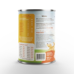Mr. Bro LIGHT Monoproteinowa karma mokra Indyk z Dynią z Prebiotykami 400g