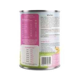 Mr. Bro Light Monoproteinowa karma mokra Królik z Marchewką z prebiotykami 400g