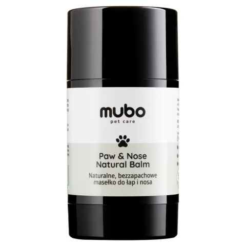 Mubo Paw&Nose Balm Stick 25g masełko do łap i nosa w sztyfcie, bezzapachowe