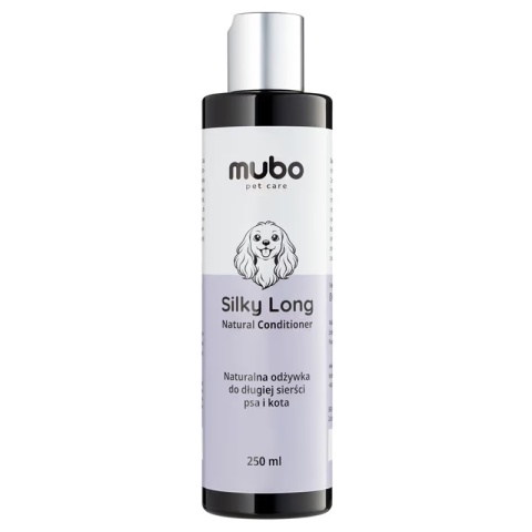 Mubo Silky Long Natural Conditioner 250ml odżywka do długiej sierści