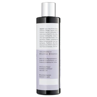 Mubo Silky Long Natural Conditioner 250ml odżywka do długiej sierści