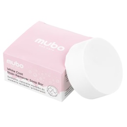 Mubo White Coat 40g - naturalne mydełko na zacieki u psa i kota
