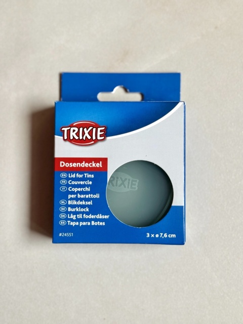 Pokrywka na puszkę 400g 7,5cm 3 szt TRIXIE