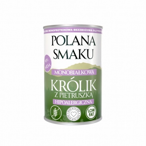 Polana Smaku Królik z pietruszką 400g