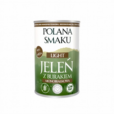 Polana Smaku LIGHT Jeleń z burakiem 400g