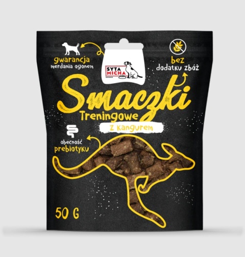 SYTA MICHA Smaczki treningowe z kangurem 50g