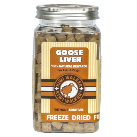 Kiwi Walker Przysmak smaczki 100% Liofilizowana gęsia wątróbka 120g