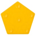 Mata do lizania dla psa 13 cm ŻÓŁTY Kiwi Walker Penta Feeding Pad Mini