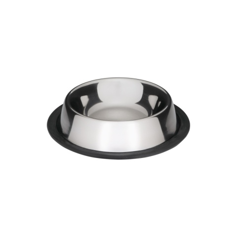 Miska metalowa na gumie 0,45L Barry King