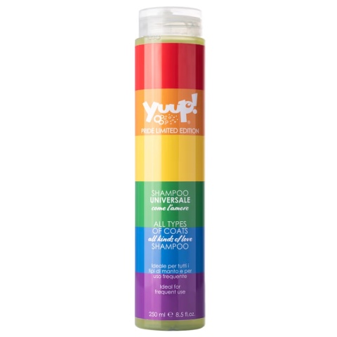 Yuup! come l'Amore LGBTQIA SZAMPON z keratyną do każdego typu szaty 250ml