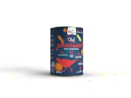 SYTA MICHA Mokra karma CHEF dla psa Bażant z warzywami 400g