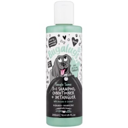 Szampon z odżywką i rozkołtuniacz o zapachu awokado i kokosa - 250ml Bugalugs Tangle Tame 3in1 Shampoo