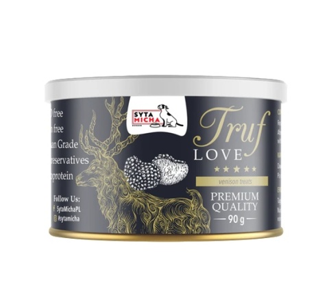 TrufLove smaczki dla psa z dziczyzną 90g SYTA MICHA